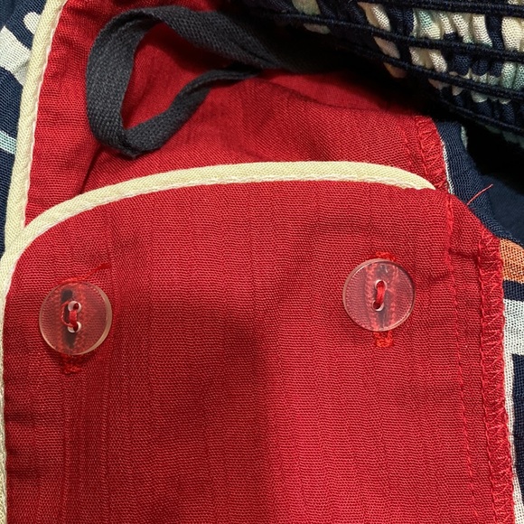 Componix - Marsha Brander Vintage USA Abstract Art Faux Wrap Full Skirt 10 - Picture 5 of 15